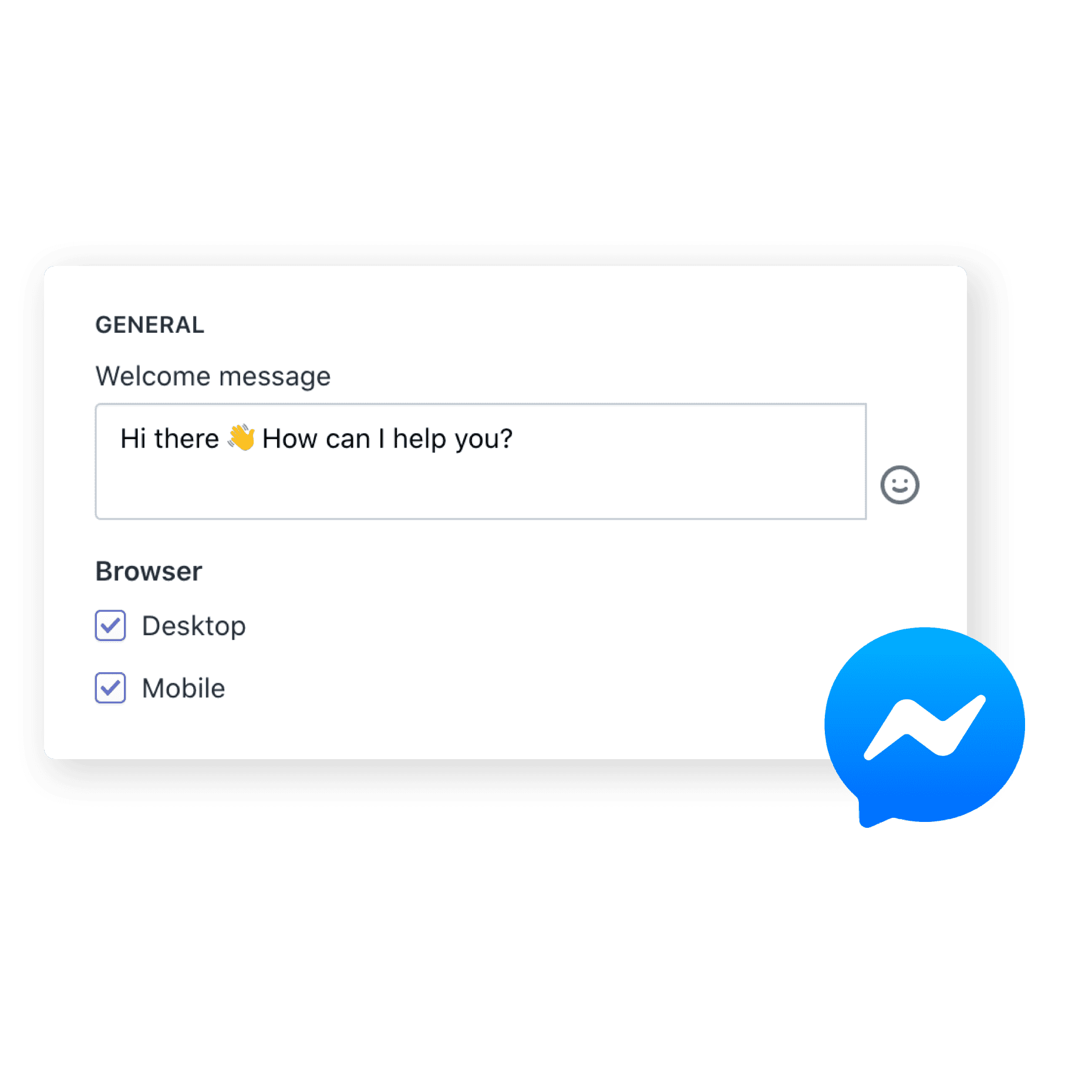 live chat facebook meta