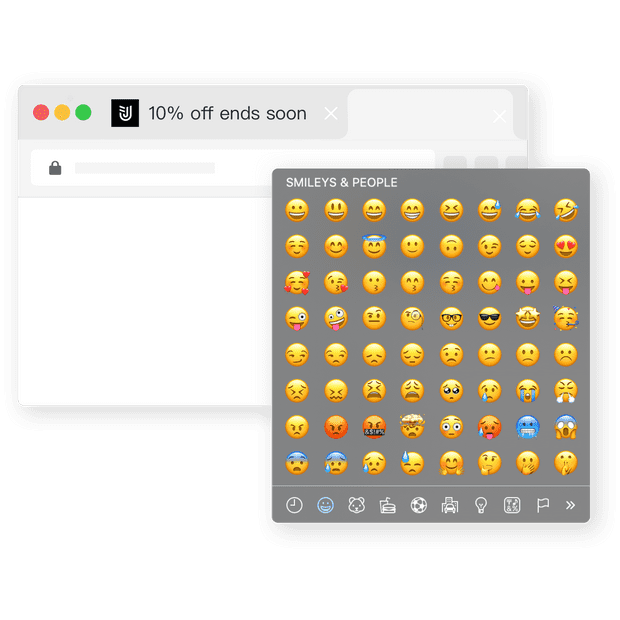 Blinking browser tabs